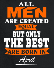 All men April